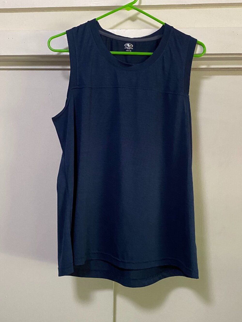 Athletic work, navy workout tee, size 3X